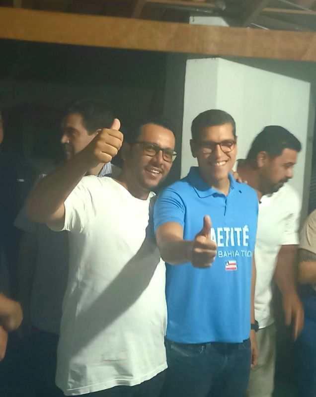 Pré- candidato à deputado federal Jayme Vieira Lima esteve pela primeira vez em Caetité no povoado de Campinas em Santa Luzia. — imagem 4